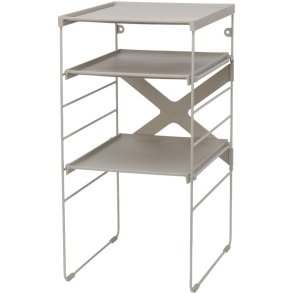 Joseph Joseph Level Schuhregal Verstellbar 51,2x26 cm, Ecru