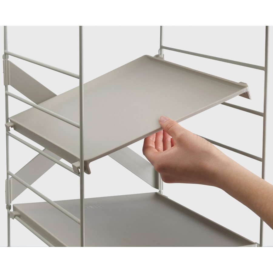 Joseph Joseph Level Schuhregal Verstellbar 51,2x26 cm, Ecru