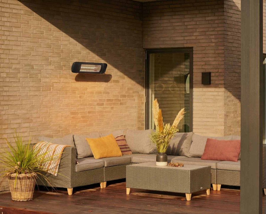 27 degrees ECO+ NXT 2800 High Performance No-glare Infrarot-Heizstrahler, Anthracite Dark-Gray