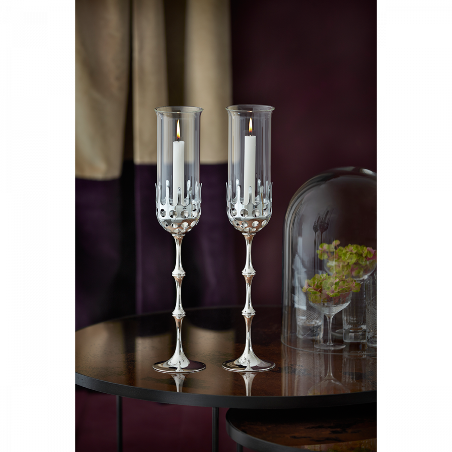 Bj�rn Wiinblad Hurricane 60 cm, Krom