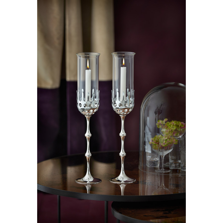 Bj�rn Wiinblad Hurricane 60 cm, Krom