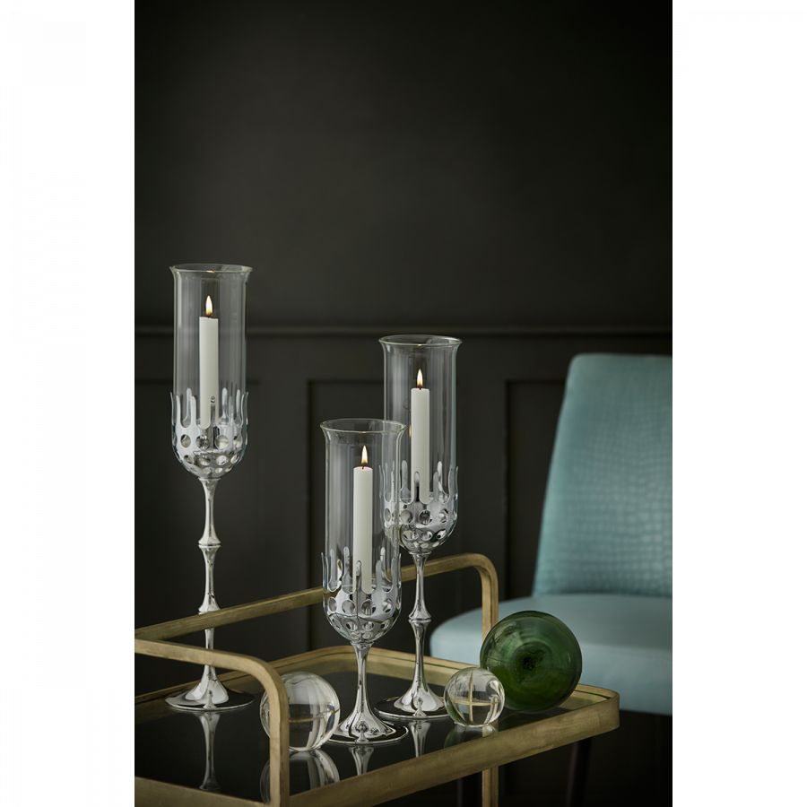 Bj�rn Wiinblad Hurricane 60 cm, Krom