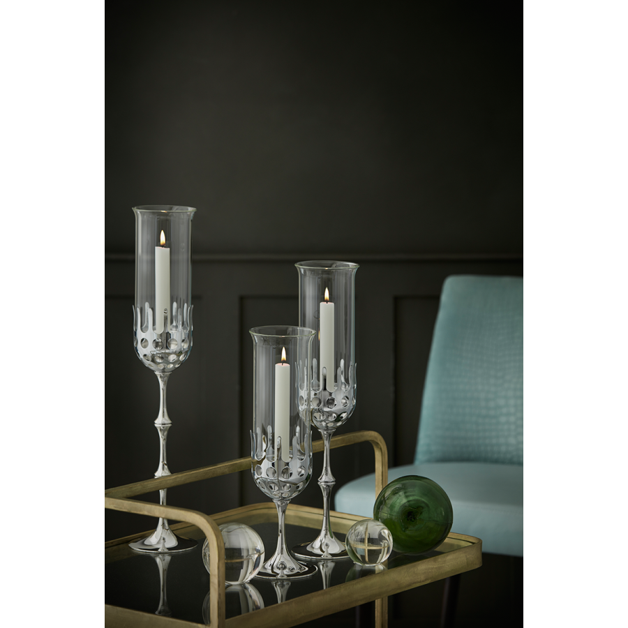 Bj�rn Wiinblad Hurricane 60 cm, Krom