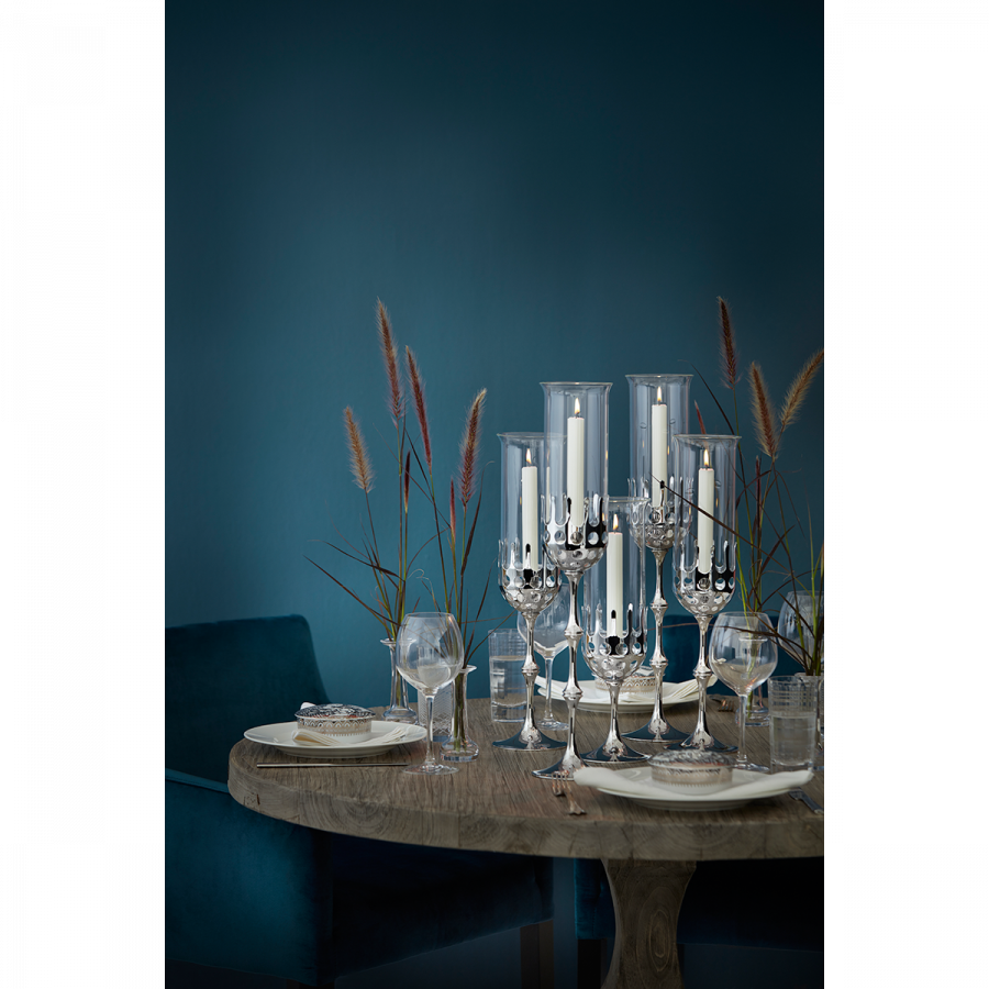 Bj�rn Wiinblad Hurricane 60 cm, Krom