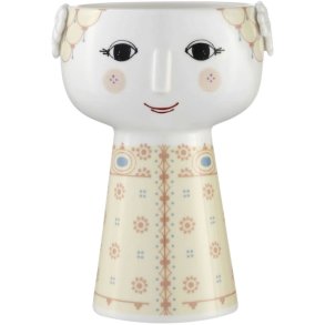 Bjrn Wiinblad Eva Vase H15 cm, Zartgelb