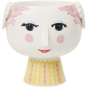 Bjrn Wiinblad Eva Urtepotteskjuler p Fod H14,5 cm, Pink