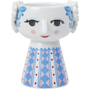 Bjrn Wiinblad Eva Kerzenhalter H9,5 cm, Blau