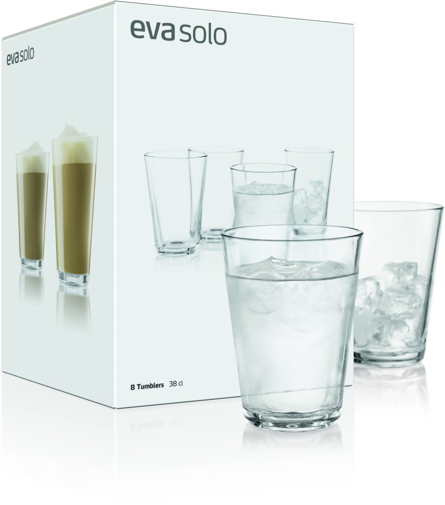 Eva Solo Vandglas 8 stk. 38 cl