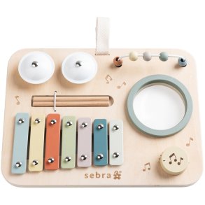Sebra Aktivitetspanel Musik 29,5 cm, Multi
