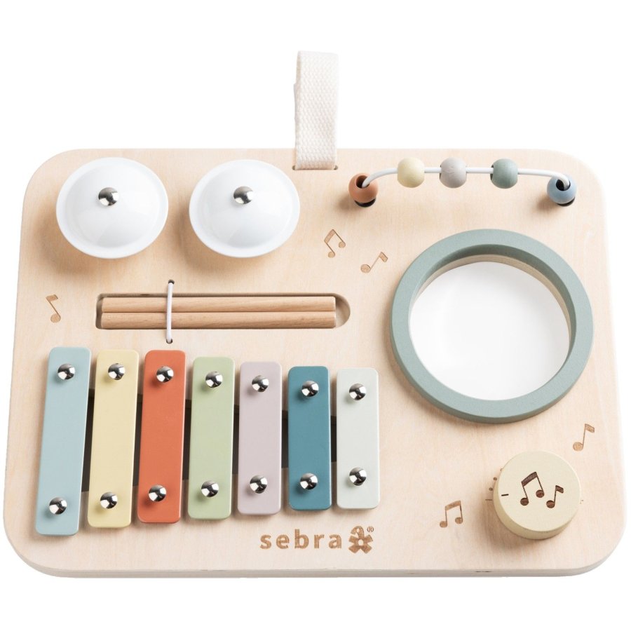 Sebra Aktivitetspanel Musik 29,5 cm, Multi