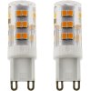 Dyberg Larsen Pre LED 2 stk. G9 3,3W/350lm, Frosted