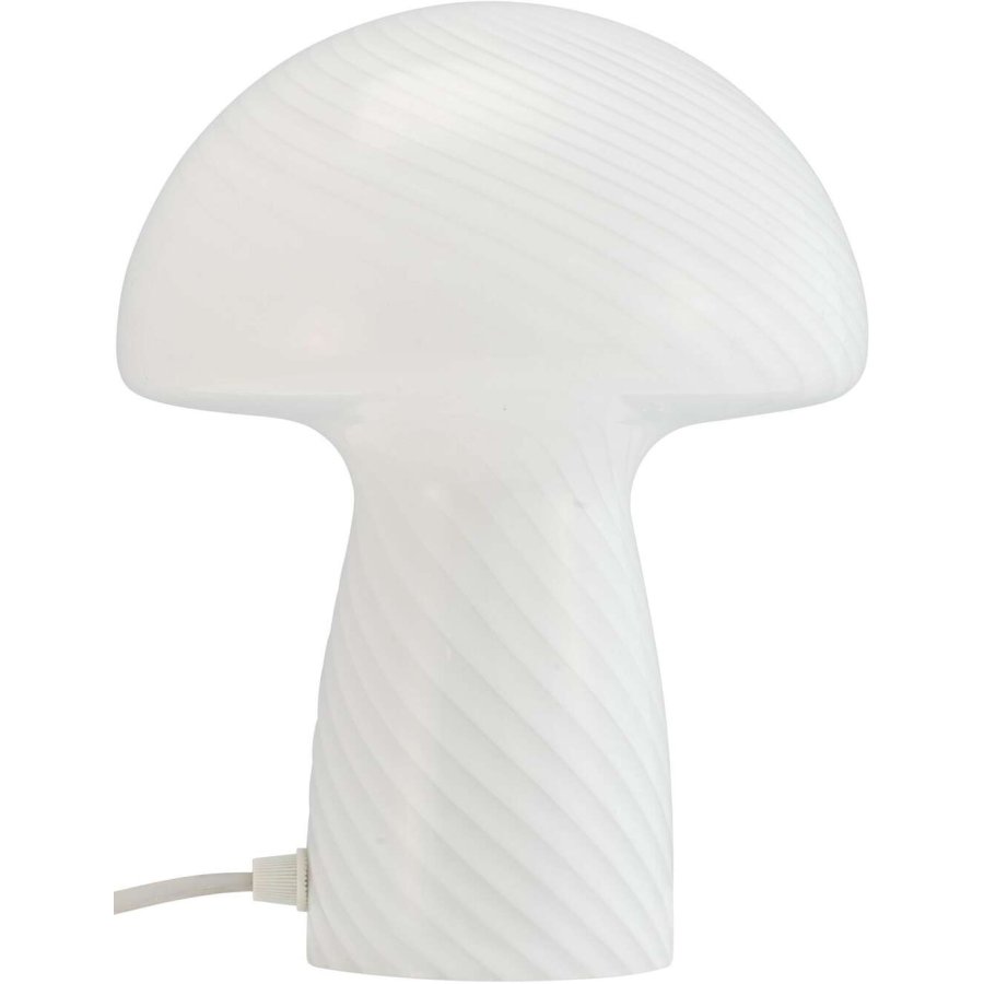 Dyberg Larsen Jenny Mushroom Bordlampe H23 cm, Hvid