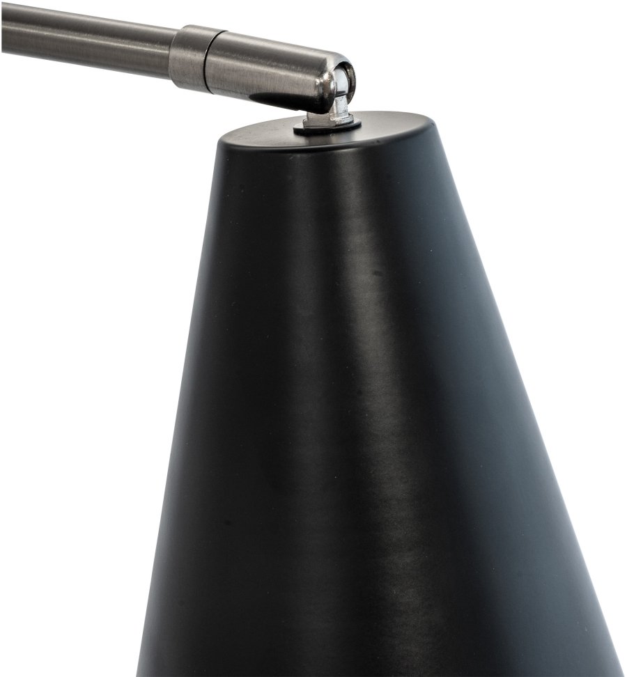 Dyberg Larsen Oswald Wandleuchte 34,5 cm, Schwarz/Stahl