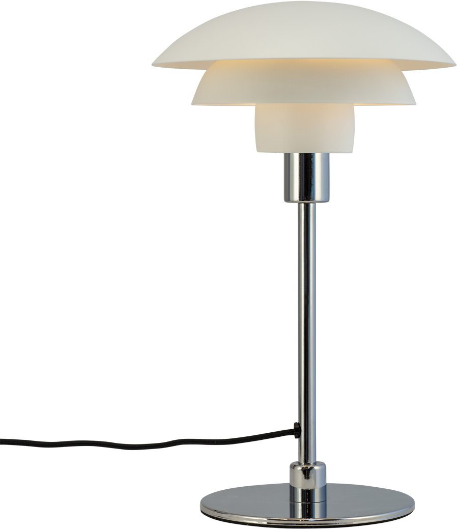 Dyberg Larsen Morph Tischlampe H35 cm, Wei