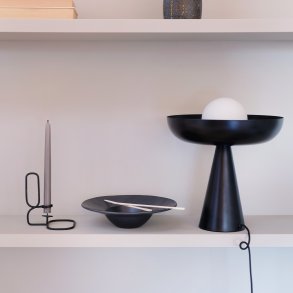 Dyberg Larsen AVA Bordlampe H35 cm, Sort