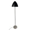 Dyberg Larsen OULU Gulvlampe H128 cm, Sort/Brstet Stl