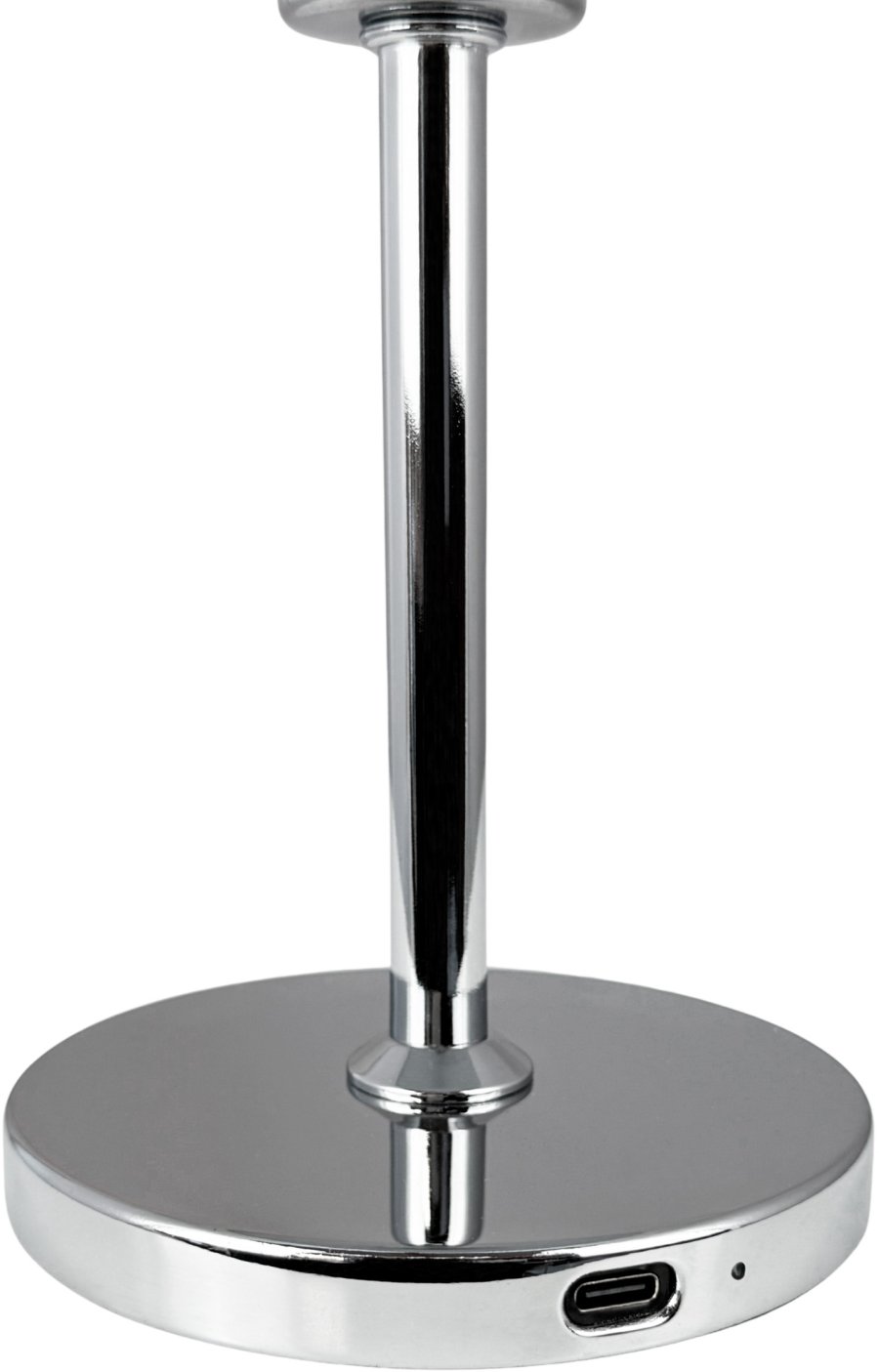 Dyberg Larsen Malm Trdls Bordlampe LED H23 cm, Sort/Krom