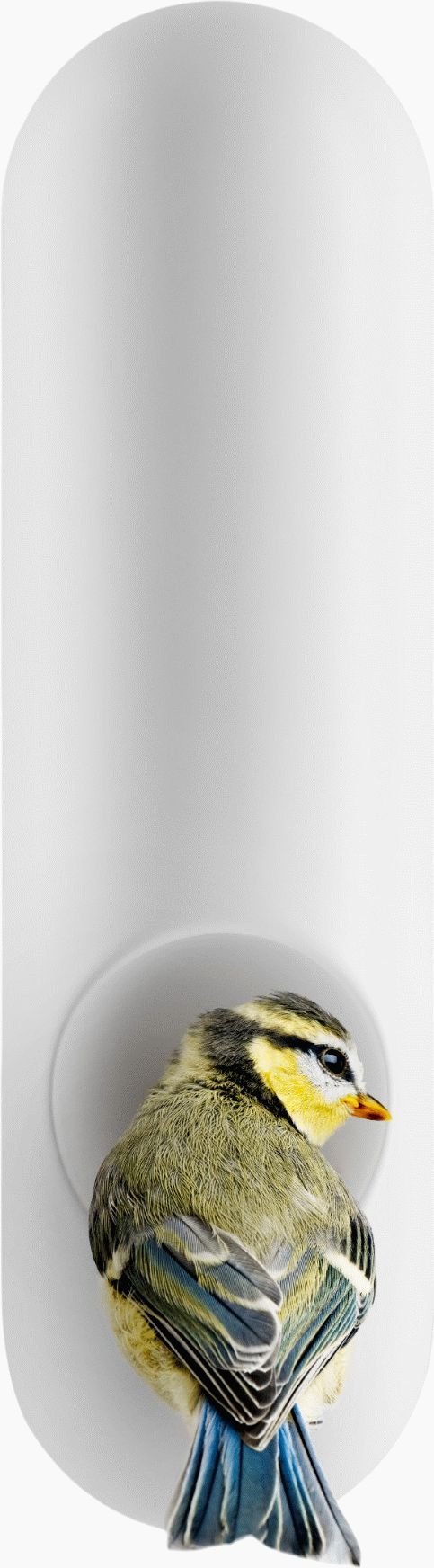 Eva Solo Wand-Vogelfutterr&ouml;hre, Wei&szlig;