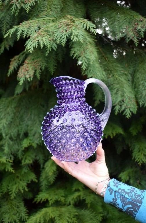 Anna von Lipa Paris Hobnail Kanne 2 L, Indigo