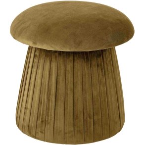 Bloomingville Roberta Poef 44 cm, Bruin