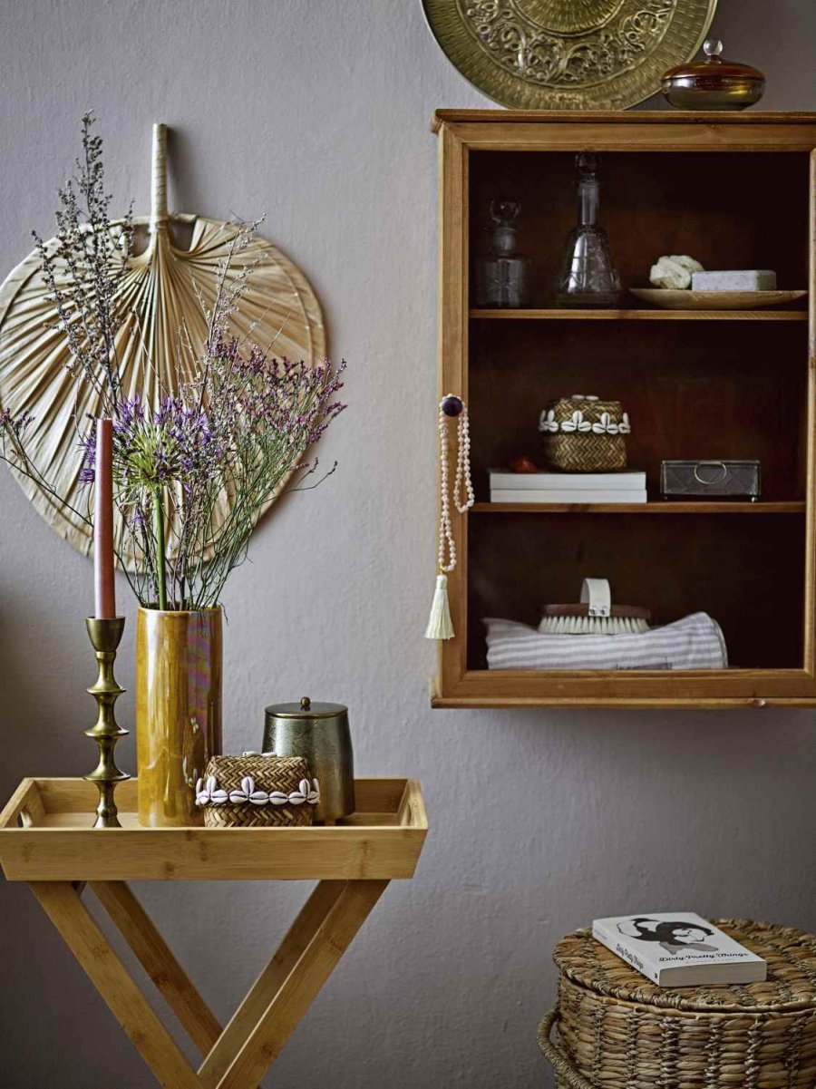 Bloomingville Adlene Serviertisch H60 cm, Bambus