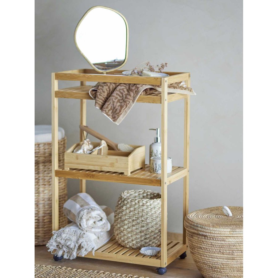 Bloomingville Aden Beistelltisch H85 cm, Bambus