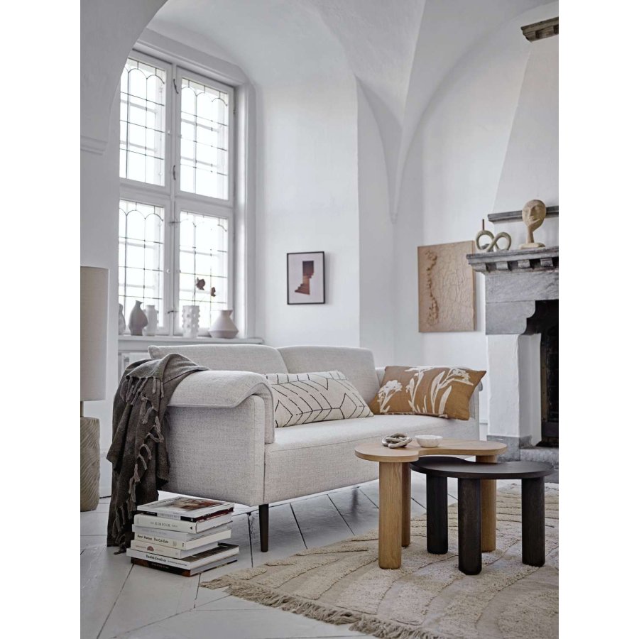 Bloomingville Luppa Couchtisch H35 cm, Gummibaum