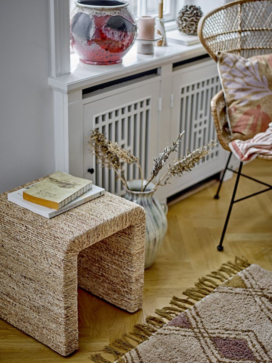 Bloomingville Kien Hocker H45 cm, Wasserhyazinthe