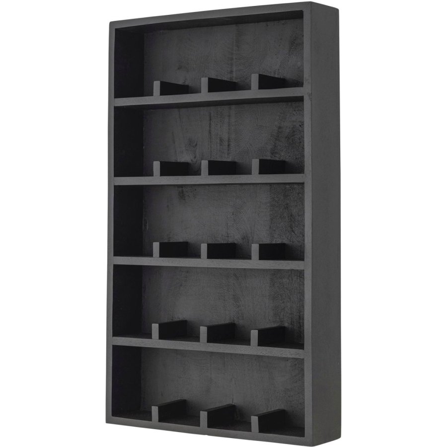 Bloomingville Thessa Wandregal 48,5x82,5 cm, Schwarzer Mangobaum