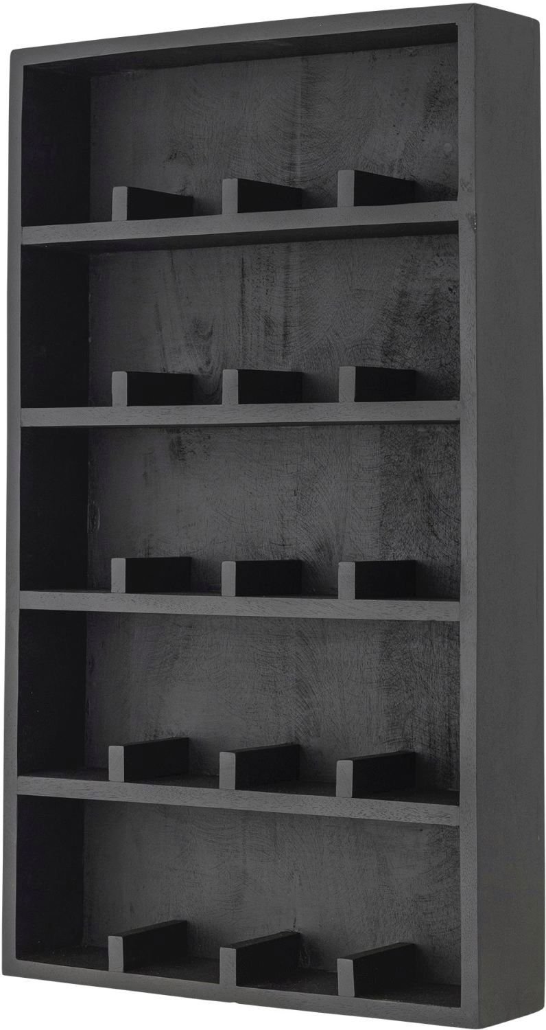 Bloomingville Thessa Wandregal 48,5x82,5 cm, Schwarzer Mangobaum