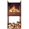 Eva Solo FireSpot Grill H89 cm, Corten Stl