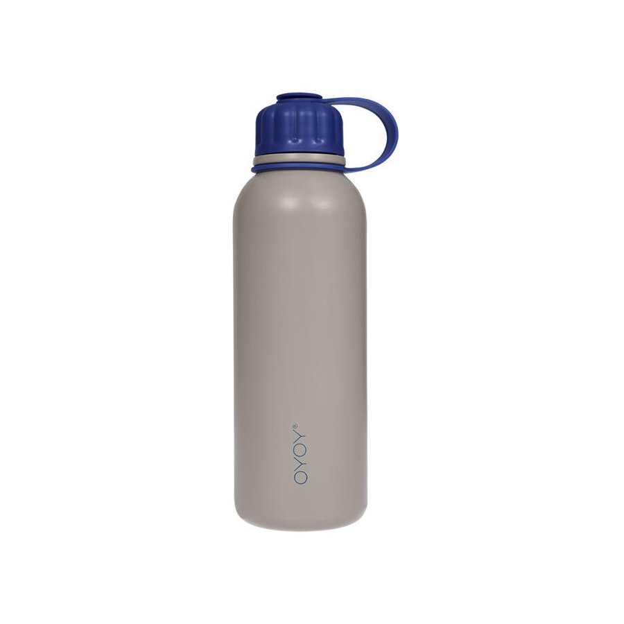 OYOY Pullo Trinkflasche 520 ml, Clay/Optic Blue