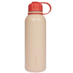 OYOY Pullo Trinkflasche 520 ml, Coral/Cherry Red