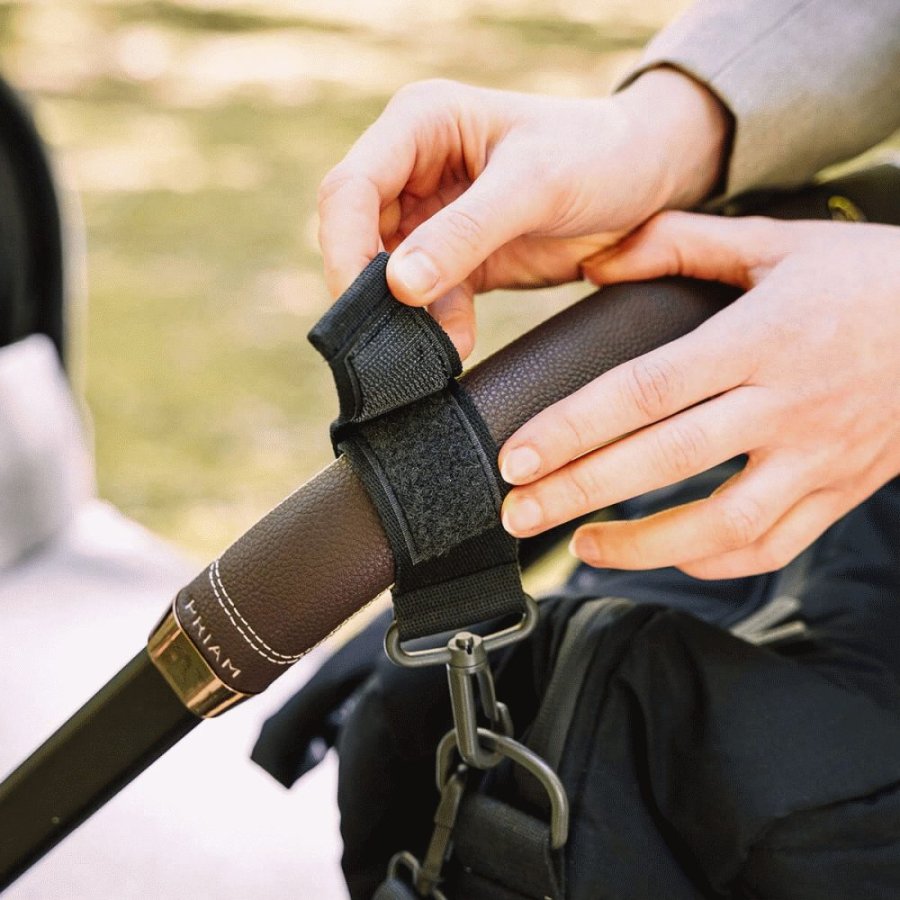 Done by Deer Gesteppte Wickeltasche 41x29 cm, Schwarz