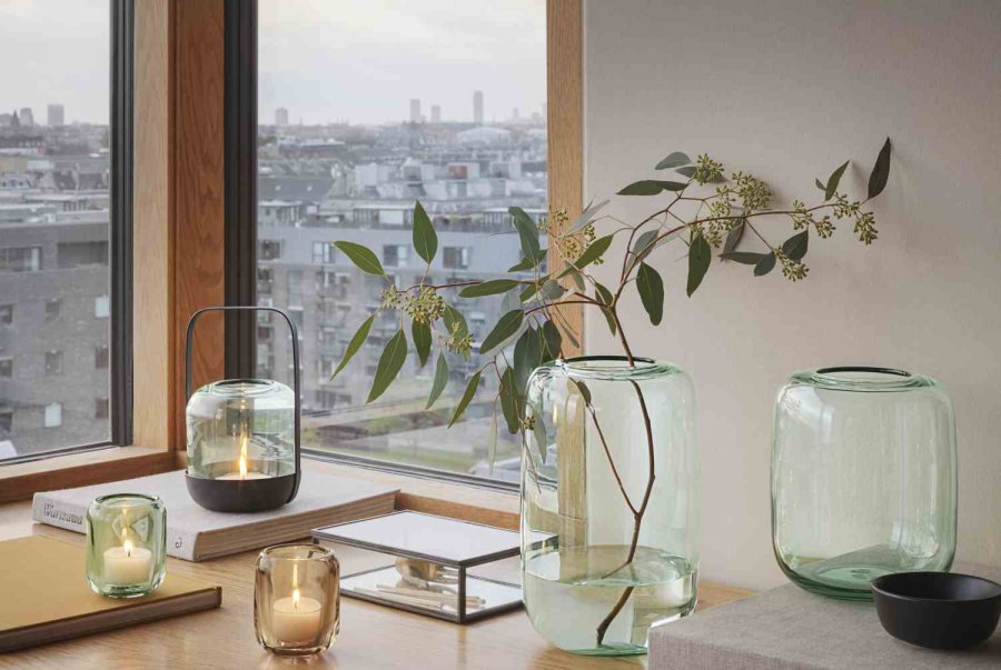 Eva Solo Acorn Lantaarn H20 cm, Mint Green