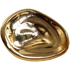 Hein Studio Ripple Wandhaken Nr. 01 9 cm, Messing