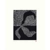 Hein Studio Art Print Collection 2025 Contrast no. 04 40x50cm, Sort/Hvid