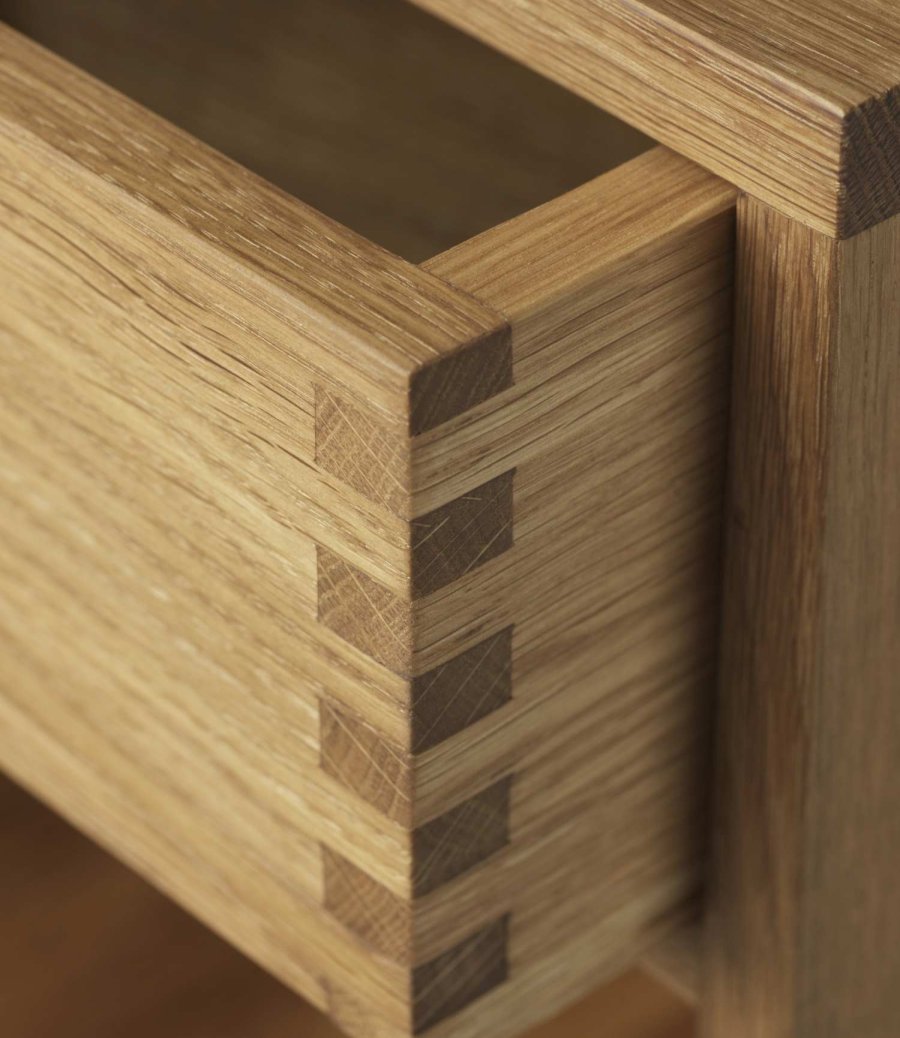 FDB Mbler B99 Wandschrank 35 × 35 cm, Geölte Eiche