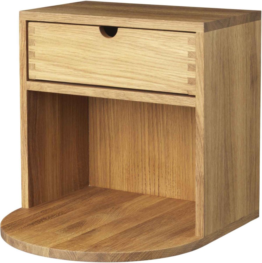 FDB Mbler B99 Wandschrank 35 × 35 cm, Geölte Eiche