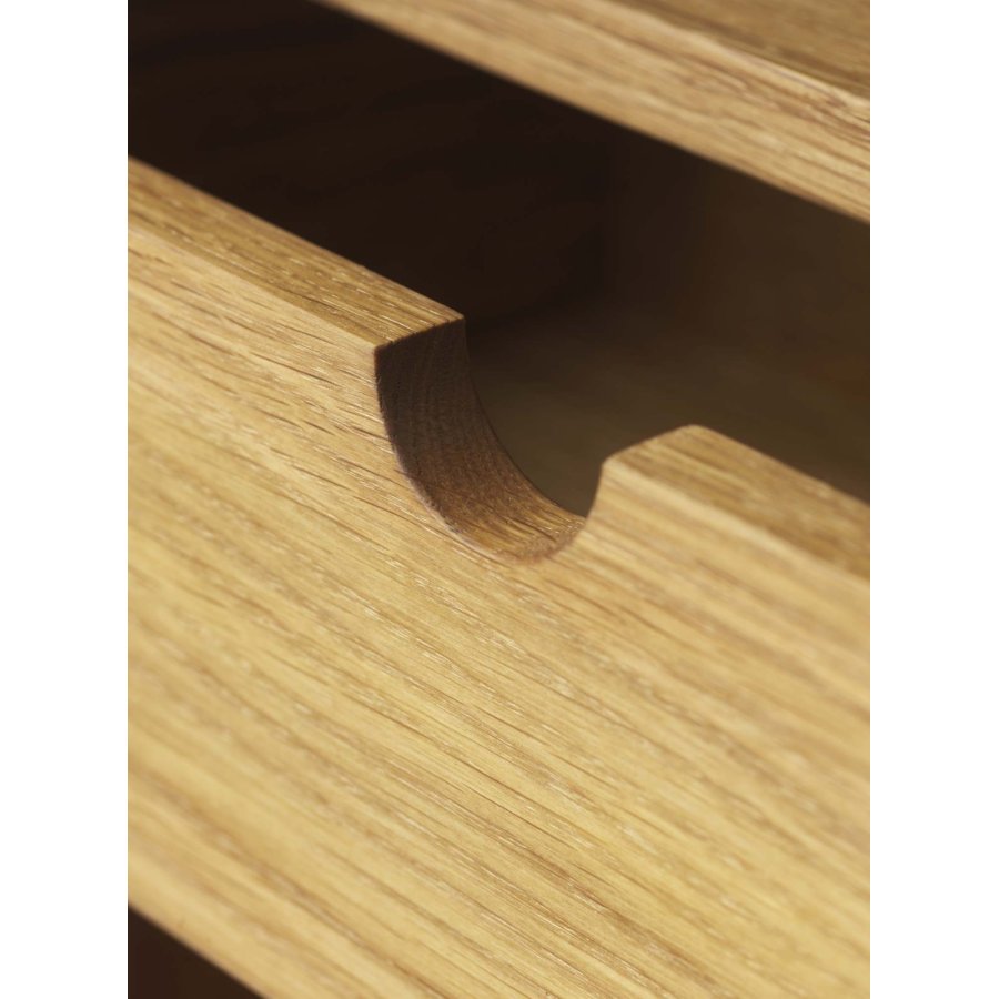 FDB Mbler B99 Wandschrank 35 × 35 cm, Geölte Eiche