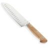 Mors Foresta Santoku Kniv, Eg/Rustfrit Stl