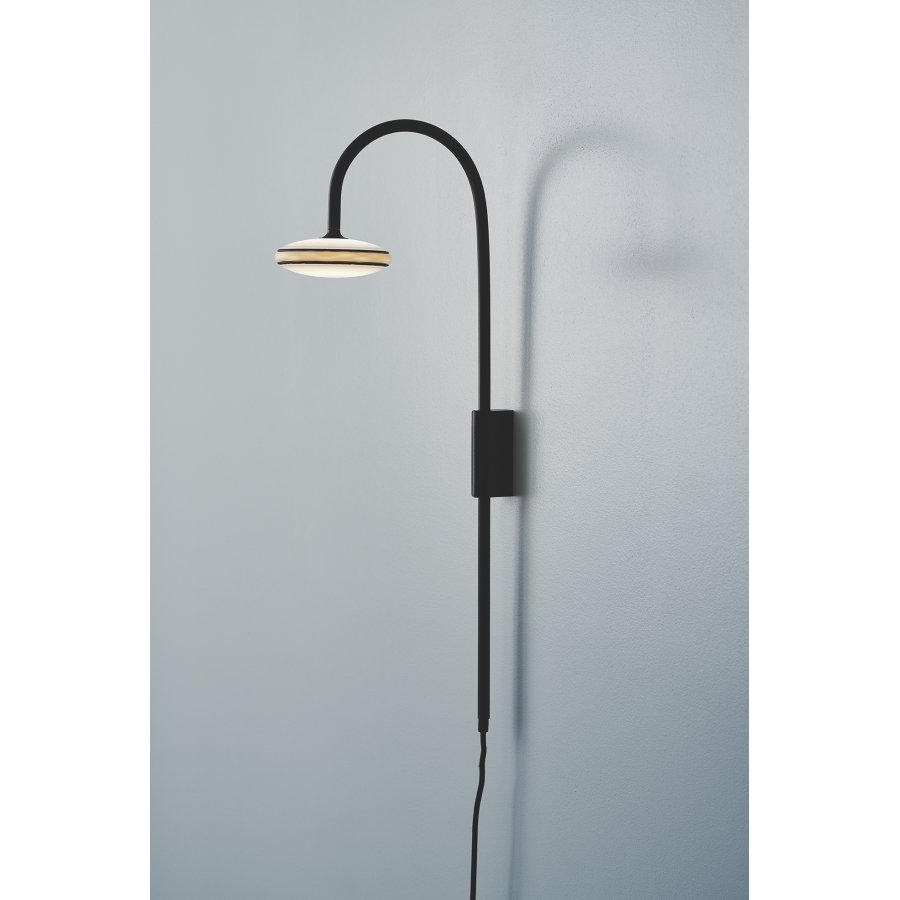 Shade �S1 V�glampe m. Fjernbetjening 70 cm, Sort