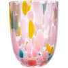 Anna von Lipa Big Confetti Tumbler Trinkglas 25 cl, Rosa/Gelb/Türkis/Blau/Grün