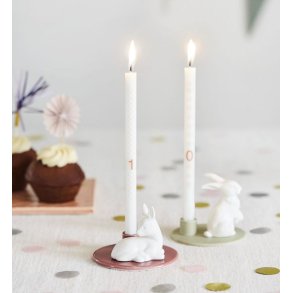 Dottir Nordic Design Sweet Stories Fawn Lysestage H6,2 cm, Dusty Rose