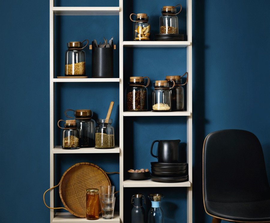 Eva Solo Silhouette Glazen Voorraadpot 1 L, Smokey Grey