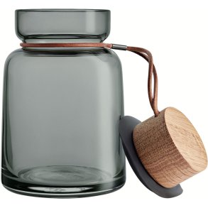 Eva Solo Silhouette Glazen Voorraadpot 0,7 L, Smokey Grey