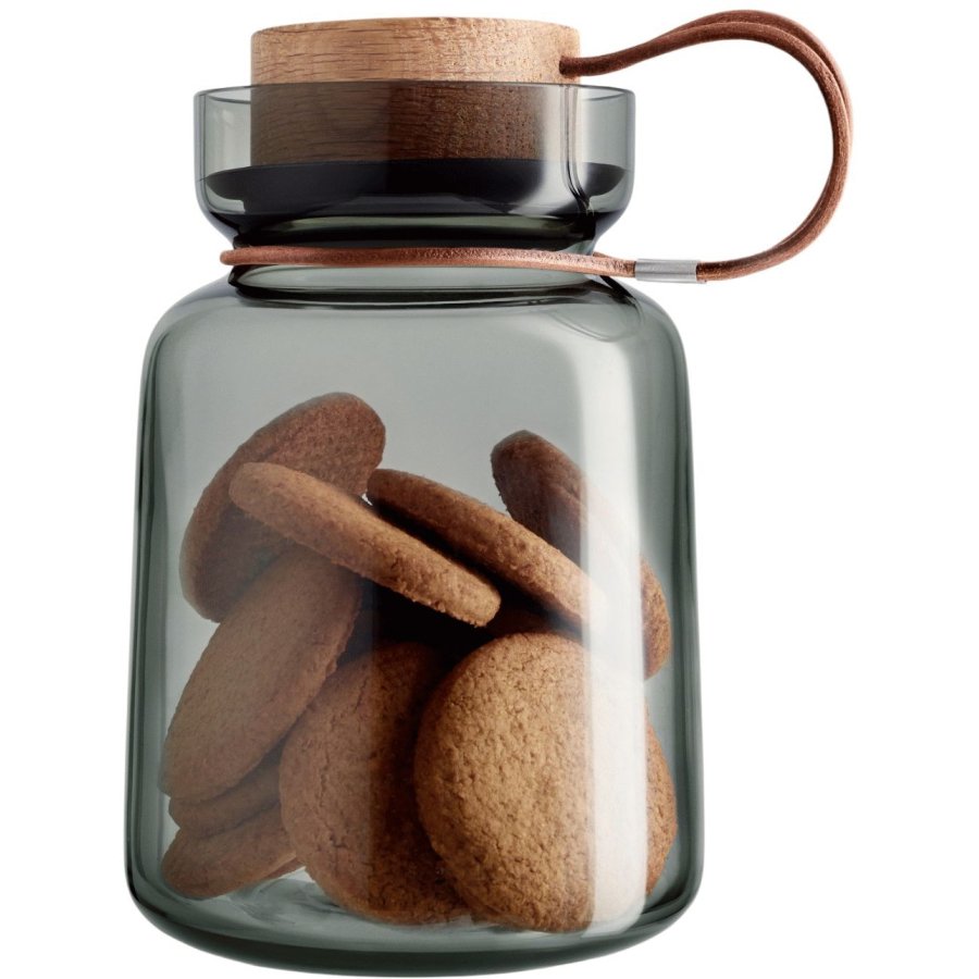 Eva Solo Silhouette Glazen Voorraadpot 1 L, Smokey Grey