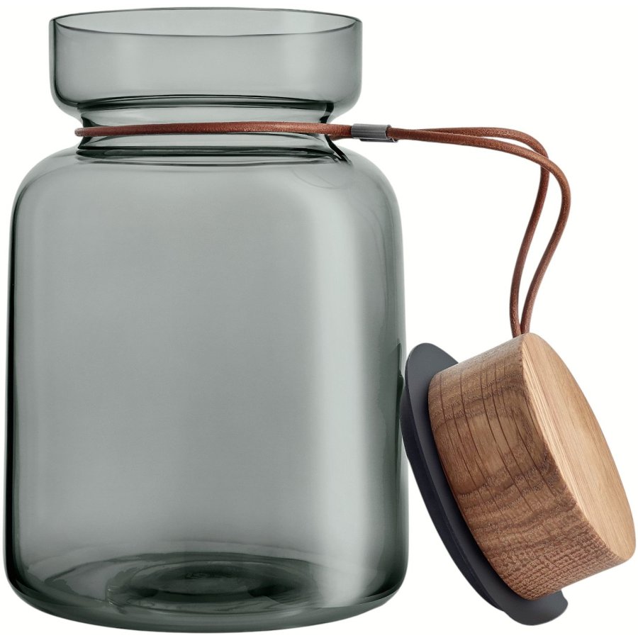Eva Solo Silhouette Glazen Voorraadpot 1,5 L, Smokey Grey