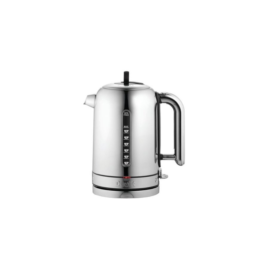 Dualit Classic Wasserkocher 1,7 L, Edelstahl