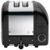 Dualit Classic Toaster 2 Slice, Glnzend Schwarz